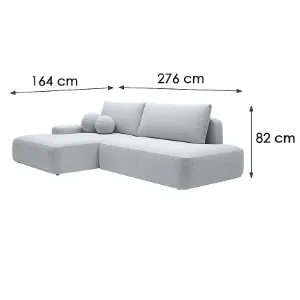 Obrazek Narożnik rozkładany Bouli O lewy Raven 06