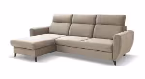 Obrazek Narożnik z funkcją spania Torro Mini prawy beżowy