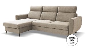 Obrazek Narożnik z funkcją spania Torro Mini prawy beżowy