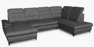 Obrazek Narożnik z funkcją spania Moderno lewy popiel