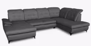 Obrazek Narożnik z funkcją spania Moderno lewy popiel