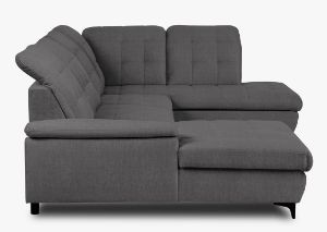 Obrazek Narożnik z funkcją spania Moderno lewy popiel