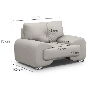 Obrazek Komplet Omega Lux New 3+2+1 Vega 02