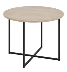 Obrazek Stolik okrągły Alto 70 cm dąb cremona/czarny