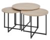 Obrazek Stolik okrągły Alto 60 cm dąb cremona/czarny