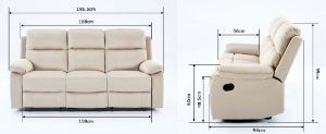 Obrazek Sofa Modes z funkcją relaks