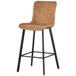 Obrazek Krzesło barowe Alla 10662 brązowe