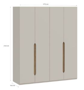 Obrazek Szafa czterodrzwiowa Pozzecco