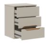Obrazek Szafka nocna z trzema szufladami Pozzecco EDWK112