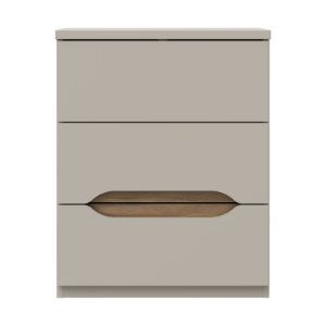 Obrazek Szafka nocna z trzema szufladami Pozzecco