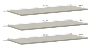 Obrazek Półki do szafy Pozzecco
