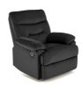 Obrazek Fotel z funkcją relaks Parker Velvet czarny