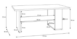 Obrazek Stolik Bengate CFTT5212