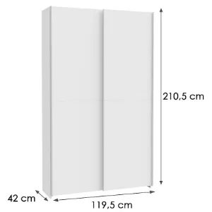 Obrazek Szafa Chiseldon HMNS62232-120 120 przesuwna