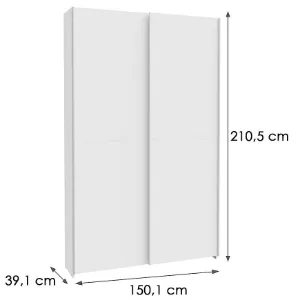 Obrazek Szafa Chiseldon HMNS72231-120 150 przesuwna