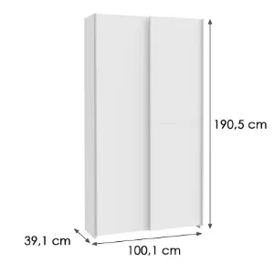 Obrazek Szafa Chiseldon HMNS62231-120 100 przesuwna