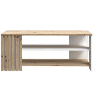 Obrazek Stolik okolicznościowy prostokąt 60x110 Zaandam biały/artisan