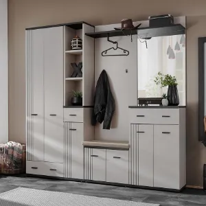 Obrazek Regał Hugo Cc Hg B+C Kaszmir/Czarny