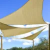 Obrazek Żagiel cieniujący trójkątny 5x5x5 beżowy