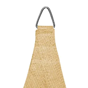 Obrazek Żagiel cieniujący trójkątny 5x5x5 beżowy