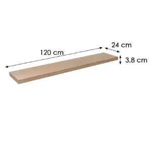 Obrazek Półka FSD 118/24 bambus fornirowany 656801 1180x235