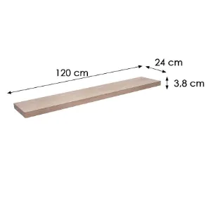 Obrazek Półka FSD 118/24 dąb fornirowany 656802 1180x235