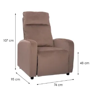 Obrazek Fotel Aksel Recliner 9774 Bluvel 40