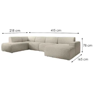 Obrazek Narożnik bez funkcji spania Pado U Now or Never 03 lewy