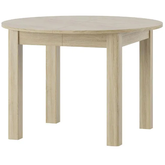 Obrazek Stół rozkładany Uran 01 110/160x110cm dąb sonoma