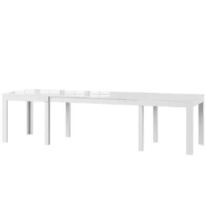 Obrazek Stół rozkładany Wenus 160/300x90cm biały hg