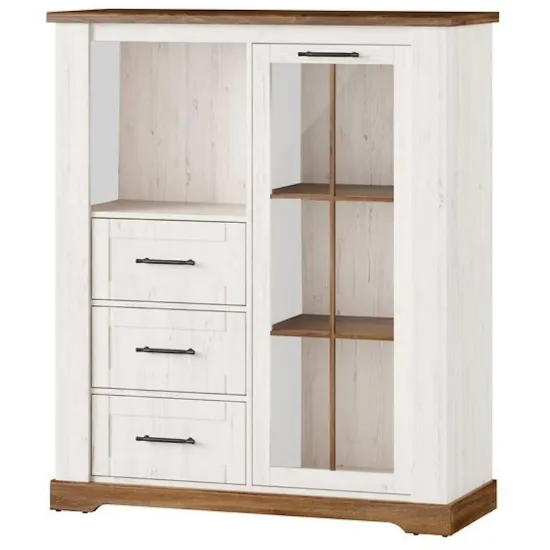 Obrazek Witryna 15 Country niska 1d3s dąb stirling/sosna anders