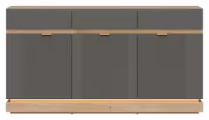 Obrazek Komoda szeroka Milton ML03 dąb cremona torro/szary