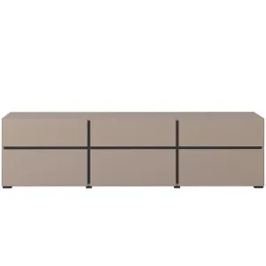 Obrazek Szafka RTV Cross  3k3s Congo/Czarny 41