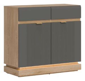 Obrazek Komoda Milton ML02 dąb cremona torro/szary