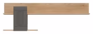 Obrazek Półka wisząca Milton ML10 dąb cremona torro/szary