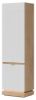 Obrazek Regał zamknięty Milton ML07 dąb cremona torro/biały
