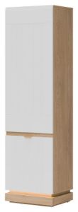 Obrazek Regał zamknięty Milton ML07 dąb cremona torro/biały