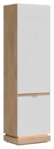 Obrazek Regał zamknięty Milton ML07 dąb cremona torro/biały