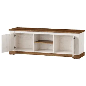 Obrazek Szafka RTV 25 Country 2d dąb stirling/sosna andersen