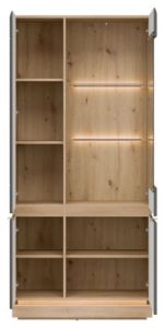 Obrazek Witryna Milton ML06 dąb cremona torro/szary