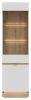 Obrazek Witryna wąska Milton ML05 dąb cremona torro/biały