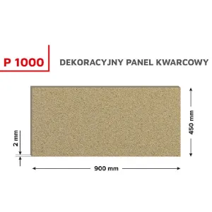 Obrazek Dekoracyjny panel kwarcowy P1000 0,45x0,9 m