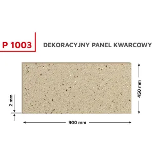 Obrazek Dekoracyjny panel kwarcowy P1003 0,45x0,9 m