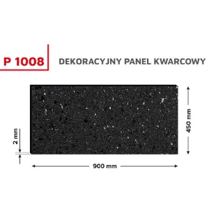 Obrazek Dekoracyjny panel kwarcowy P1008 0,45x0,9 m