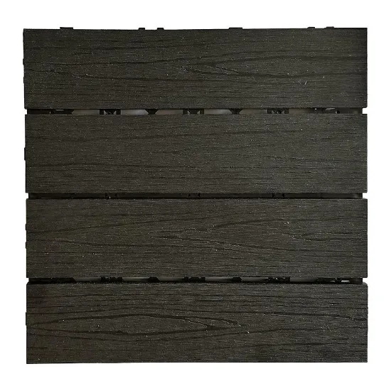 Obrazek Podest tarasowy wpc Antracyt – struktura drewna 300x300