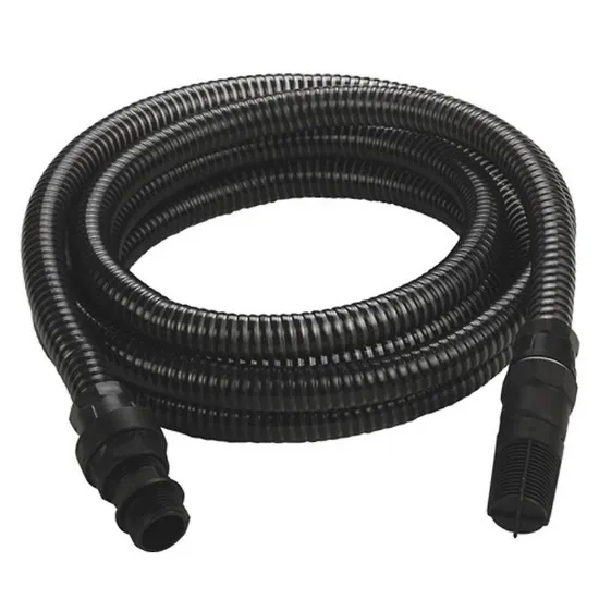 Obrazek Wąż ssący 4 m z plastikowymi złączkami 4173635