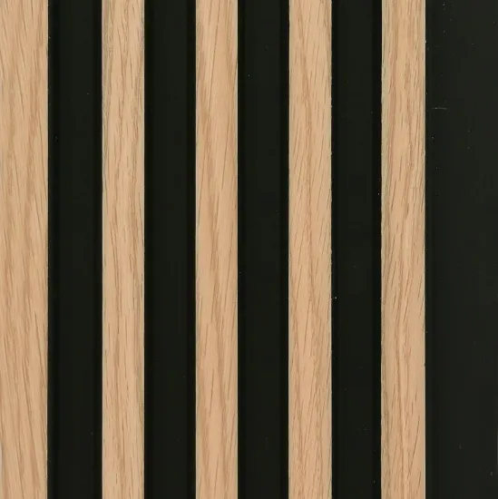 Obrazek Panel lamelowy MODERN LINE SLIM Oak Black 12x122x2650mm