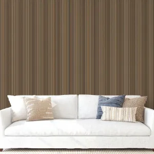 Obrazek Panel lamelowy MODERN LINE SLIM Oak Black 12x122x2650mm