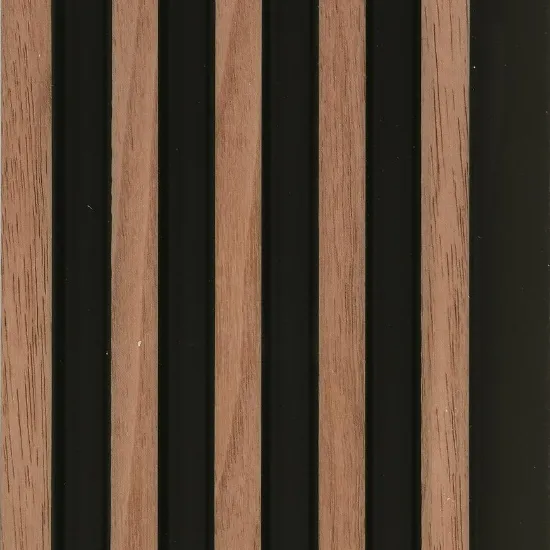 Obrazek Panel lamelowy MODERN LINE SLIM Walnut Black 12x122x2650mm