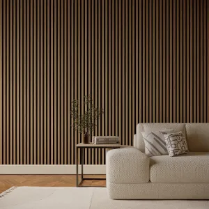 Obrazek Lamel akustyczny na filcu Jasny Dąb 30X265